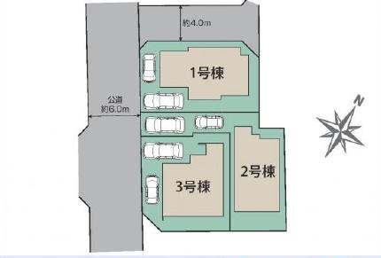 羽村市栄町2丁目全3棟3号棟
