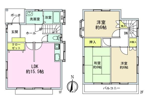 羽村市双葉町２丁目の中古一戸建て