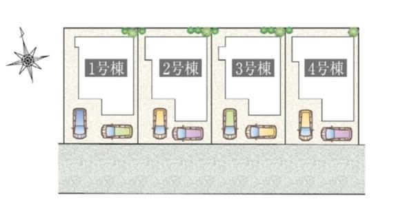タマタウンあきる野市野辺全4棟　4号棟