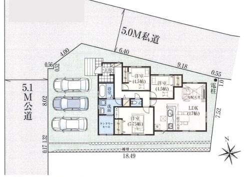 GRAFARE青梅市長淵5期全1棟