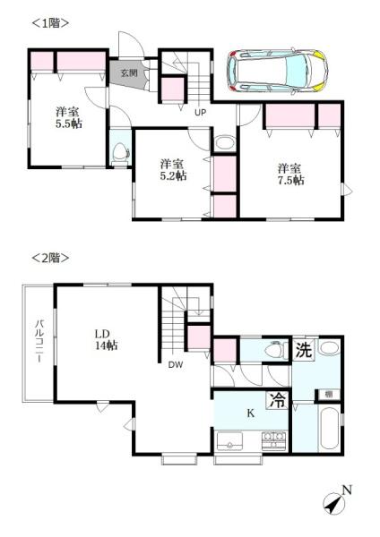 船渡戸建て