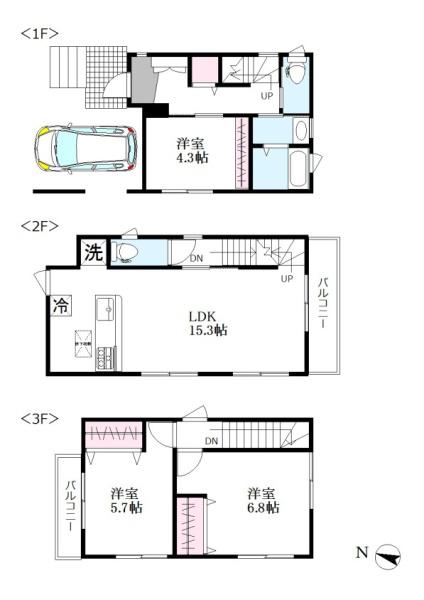 谷塚仲町新築戸建て