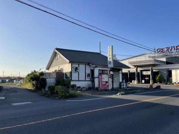 南荻島店舗付き土地(前面道路含む現地写真)