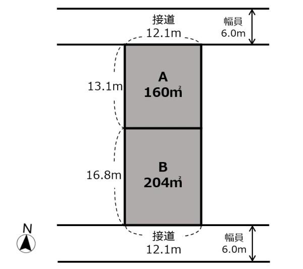 吉川美南区画整理売地A
