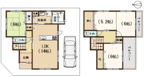 高槻市南大樋町の中古一戸建