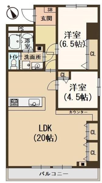 サンコーポ高槻阿武野　3階