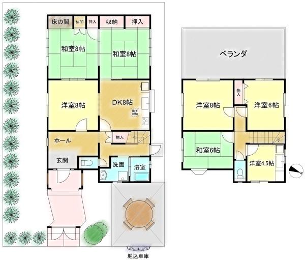 高槻市弥生が丘町の中古一戸建