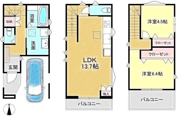 高槻市寿町３丁目の中古一戸建て