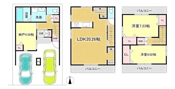 高槻市栄町２丁目の売土地