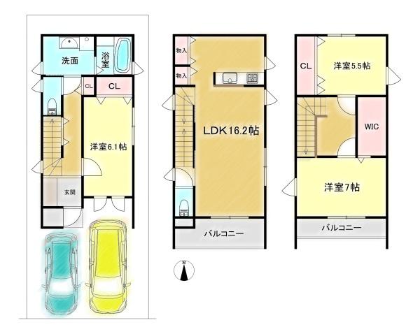 高槻市大塚町３丁目の新築一戸建