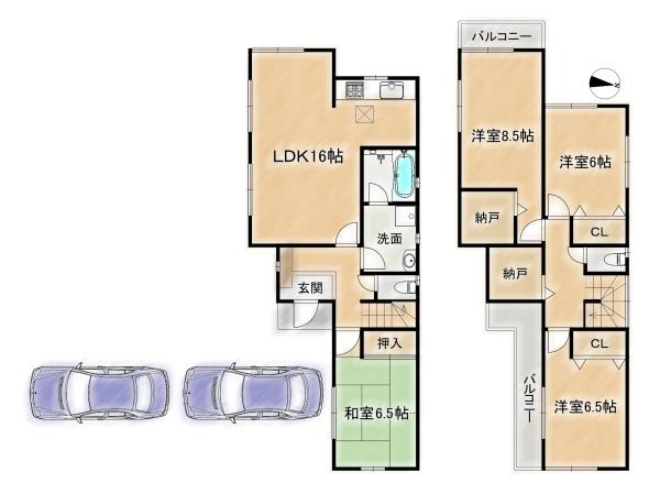 高槻市辻子３丁目の中古一戸建