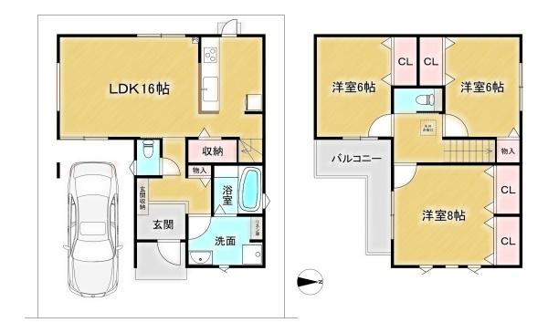 高槻市下田部町１丁目の新築一戸建