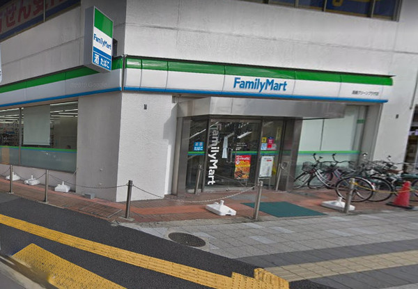 高槻第二コーポラス 4階(ファミリーマート高槻グリーンプラザ店)