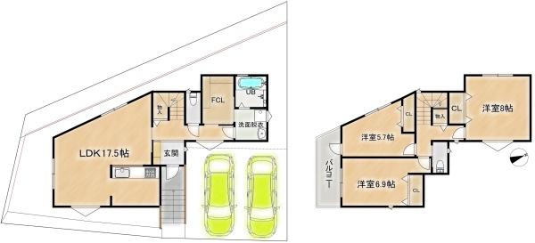 高槻市塚原２丁目の売土地