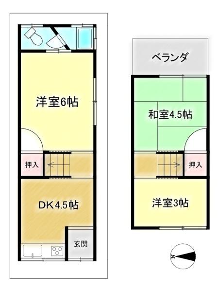 高槻市富田丘町の一戸建