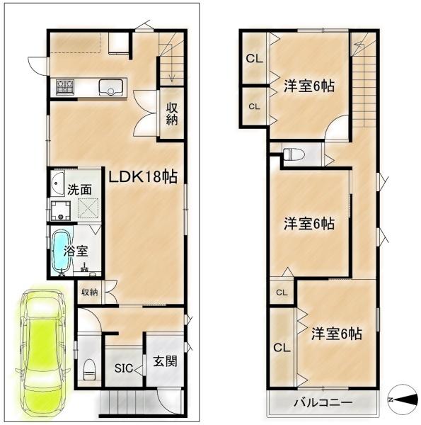 高槻市安岡寺町４丁目の新築一戸建