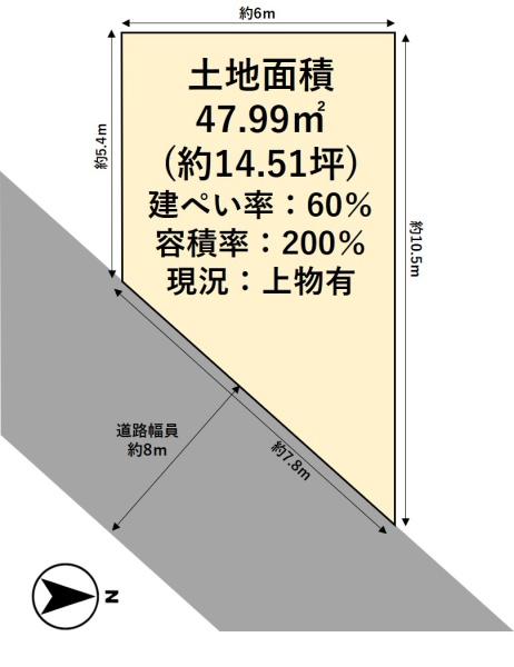 高槻市富田町５丁目の売土地