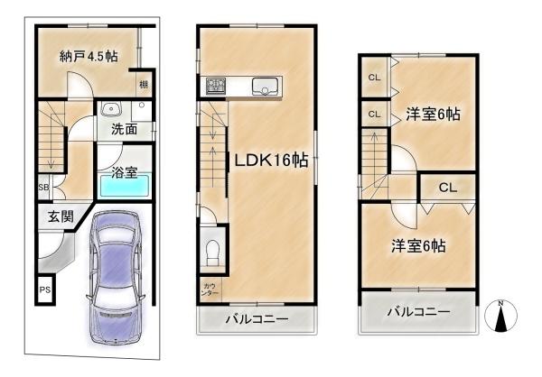 高槻市明野町の売土地