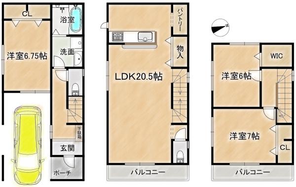 高槻市郡家新町の売土地