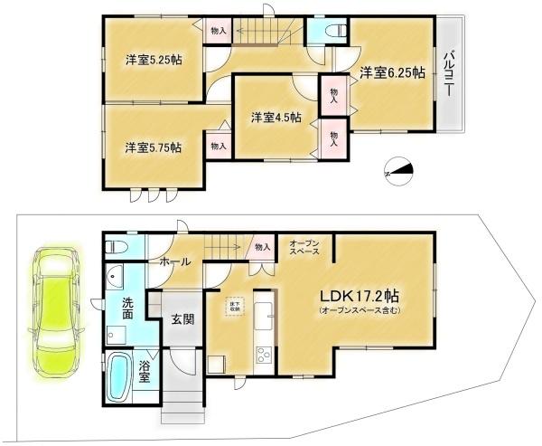 高槻市安岡寺町１丁目の新築一戸建