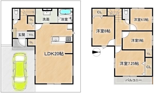 高槻市城南町１丁目の新築一戸建