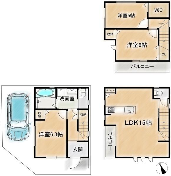 高槻市津之江町１丁目の新築一戸建