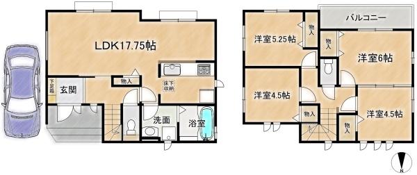 高槻市東五百住町３丁目の新築一戸建