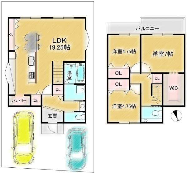 高槻市東上牧３丁目の売土地