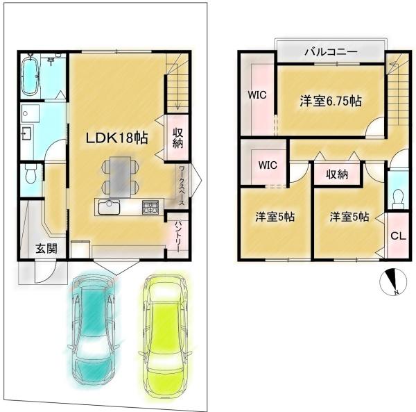 高槻市東上牧３丁目の売土地