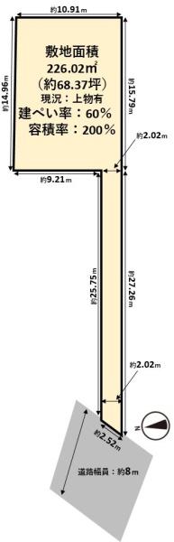 高槻市寿町１丁目の売土地