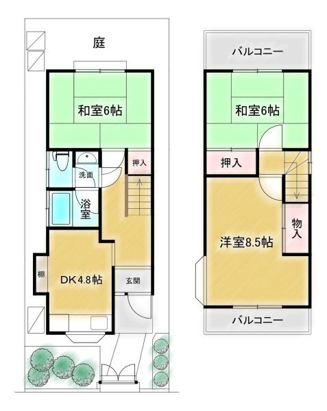 高槻市川添２丁目の中古一戸建