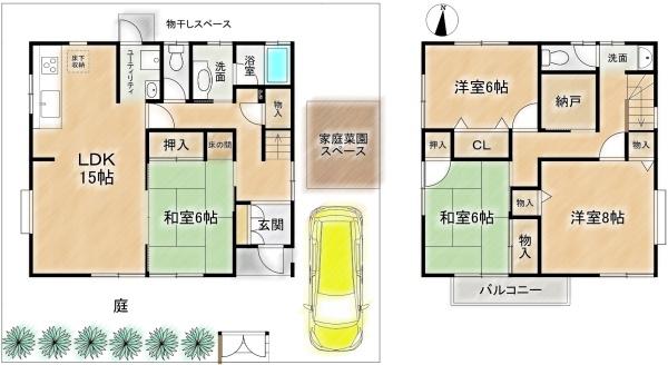 高槻市芝谷町の中古一戸建
