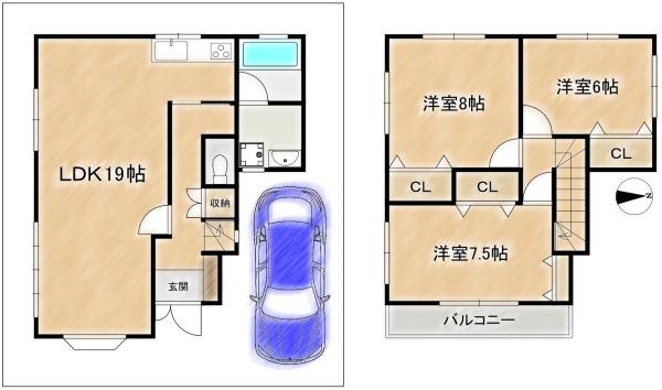 高槻市大塚町４丁目の中古一戸建