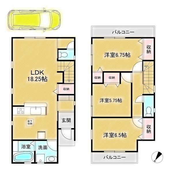 高槻市日吉台七番町の新築一戸建
