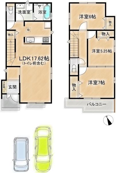 高槻市安岡寺町１丁目の新築一戸建