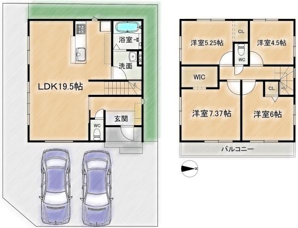 高槻市東和町の新築一戸建