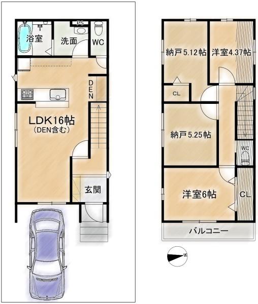 高槻市東上牧３丁目の新築一戸建
