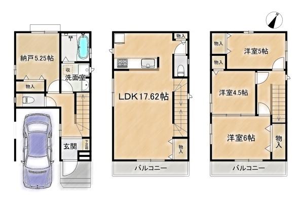 高槻市昭和台町２丁目の新築一戸建