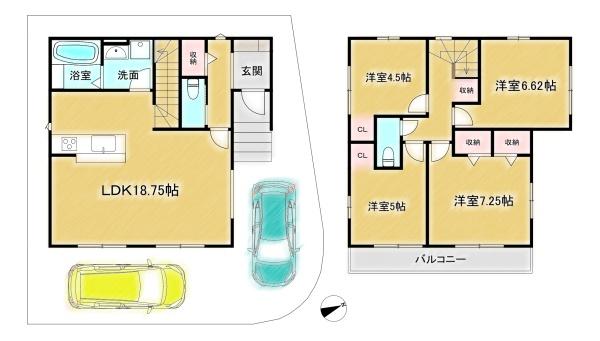 高槻市大冠町１丁目の新築一戸建