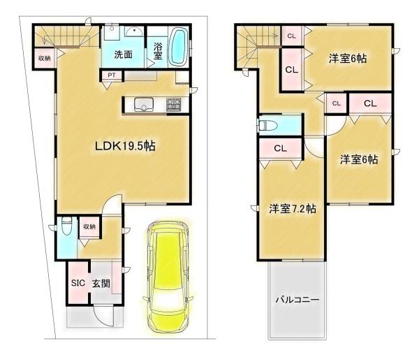 高槻市西之川原２丁目の売土地