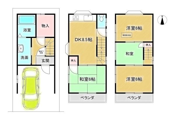 高槻市寿町１丁目の中古一戸建