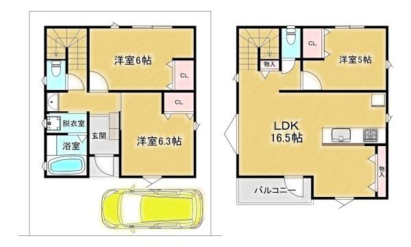 高槻市淀の原町の売土地