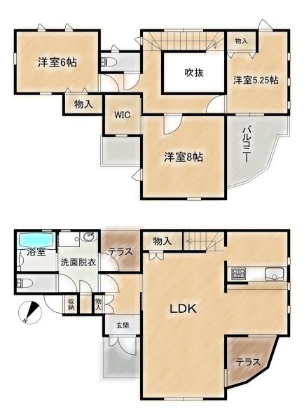 高槻市大塚町３丁目の中古一戸建