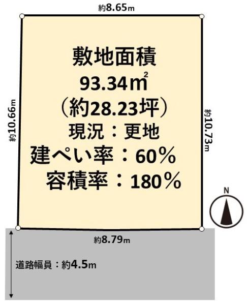 高槻市明野町の売土地