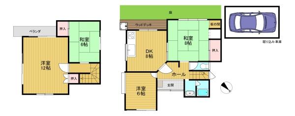 高槻市宮が谷町の中古一戸建