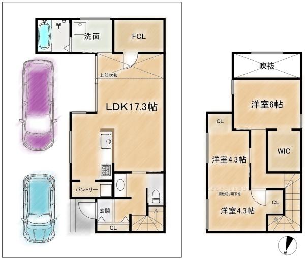 高槻市松が丘４丁目の新築一戸建