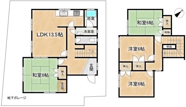 高槻市清水台１丁目の中古一戸建