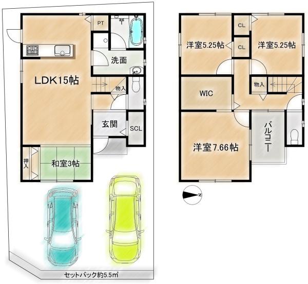 高槻市上牧町１丁目の売土地