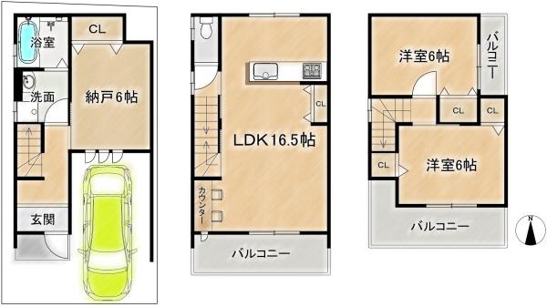 高槻市南庄所町の土地