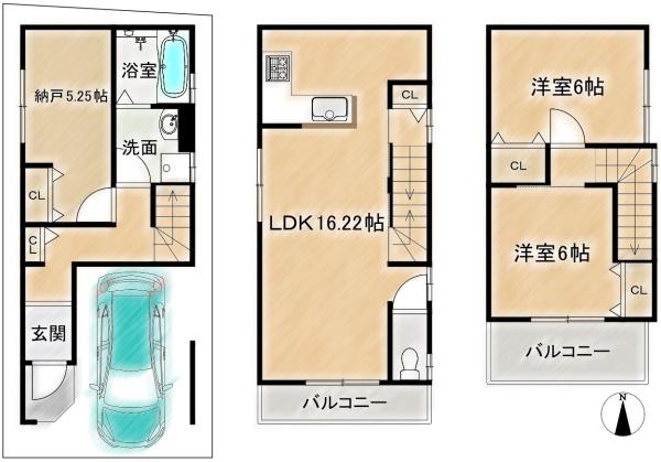 高槻市南庄所町の土地